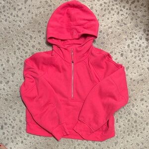 Lululemon cropped scuba hoodie M/L